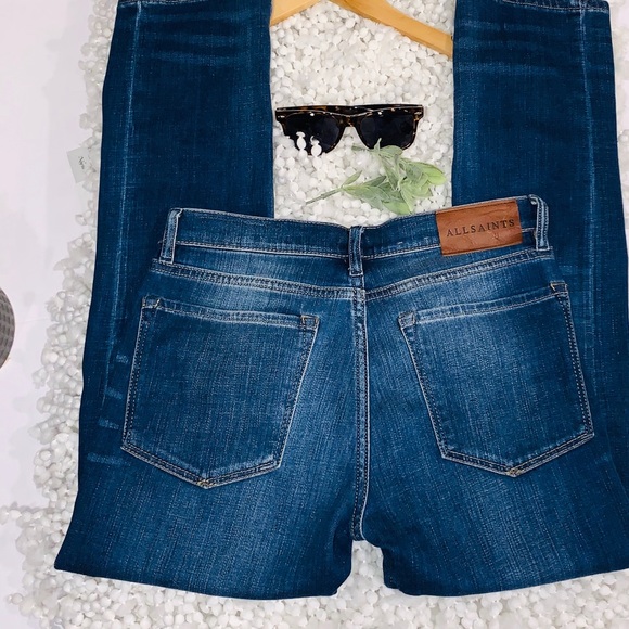 All Saints Jeans Women’s “Slim Boy” - Picture 4 of 8